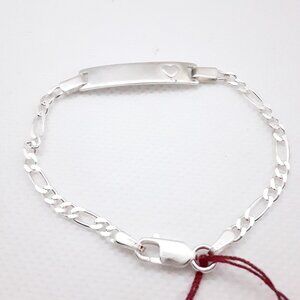 NEW Sweet Baby Sterling Silver I.D. Bracelet, 1.3 grams
